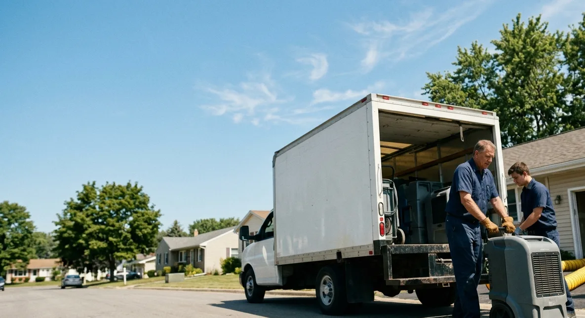 Water Damage Cleanup in Broadview, IL near me